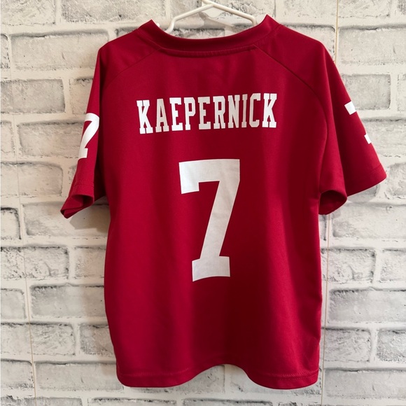 San Francisco 49ers Colin Kaepernick #7 youth jersey Medium 5/6 - Picture 1 of 4